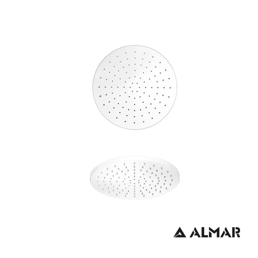 Κεφαλή Ντουζ Emotion Φ30 ABS, Almar White Matt E044044-300