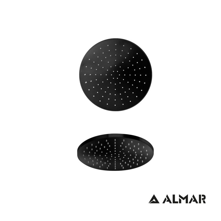 Κεφαλή Ντουζ Emotion Φ20, Almar Black Matt E044075-400