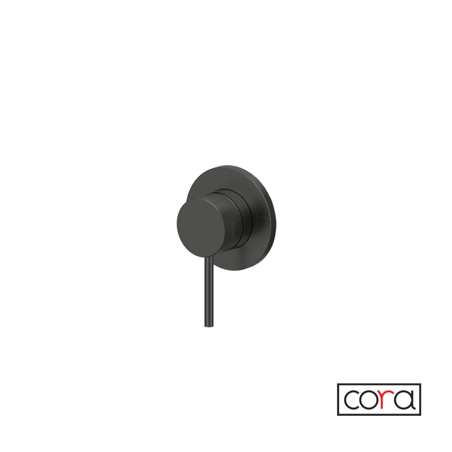 Μίκτης Εντοιχισμού 1 Εξόδου Cosmo PVD Black Brushed Inox 316L 6150-411