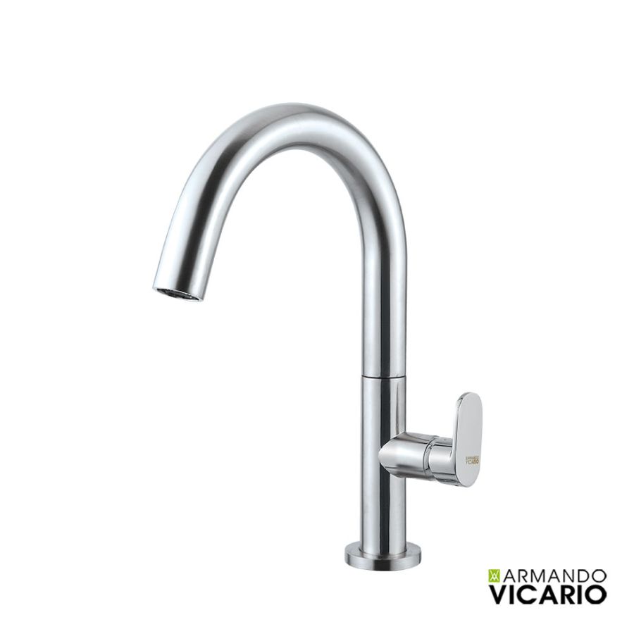 Μπαταρία Νιπτήρα Μεσαία Slim Vicario Chrome 500040-100