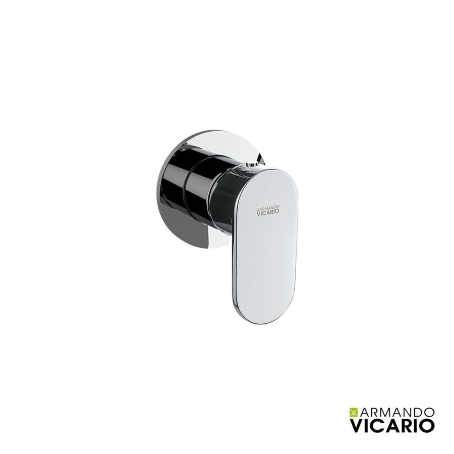 Μίκτης Εντοιχισμού 1 Εξόδου Slim Vicario Chrome 500050-100