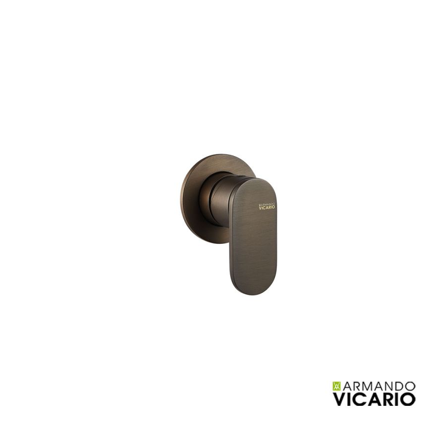 Μίκτης Εντοιχισμού 1 Εξόδου Slim Vicario Tuscany Brass 500050-541