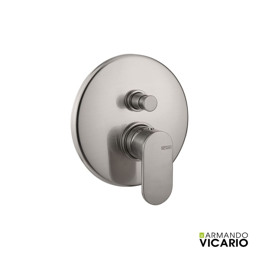 Μίκτης Εντοιχισμού 2 Εξόδων Slim Vicario Inox 500050D-110