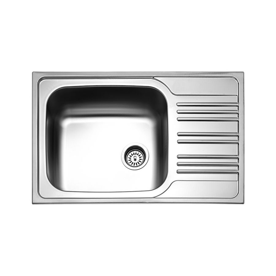 Νεροχύτης Ένθετος Λείος 78*50εκ. για ερμάριο 60 εκ. Fortinox Vallery 25105