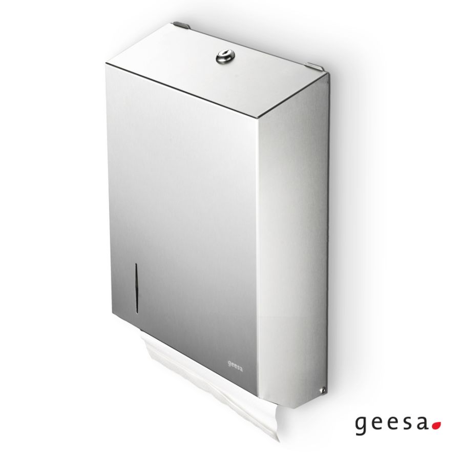 Θήκη Χειροπετσετών επίτοιχη, Geesa Inox 1231-110