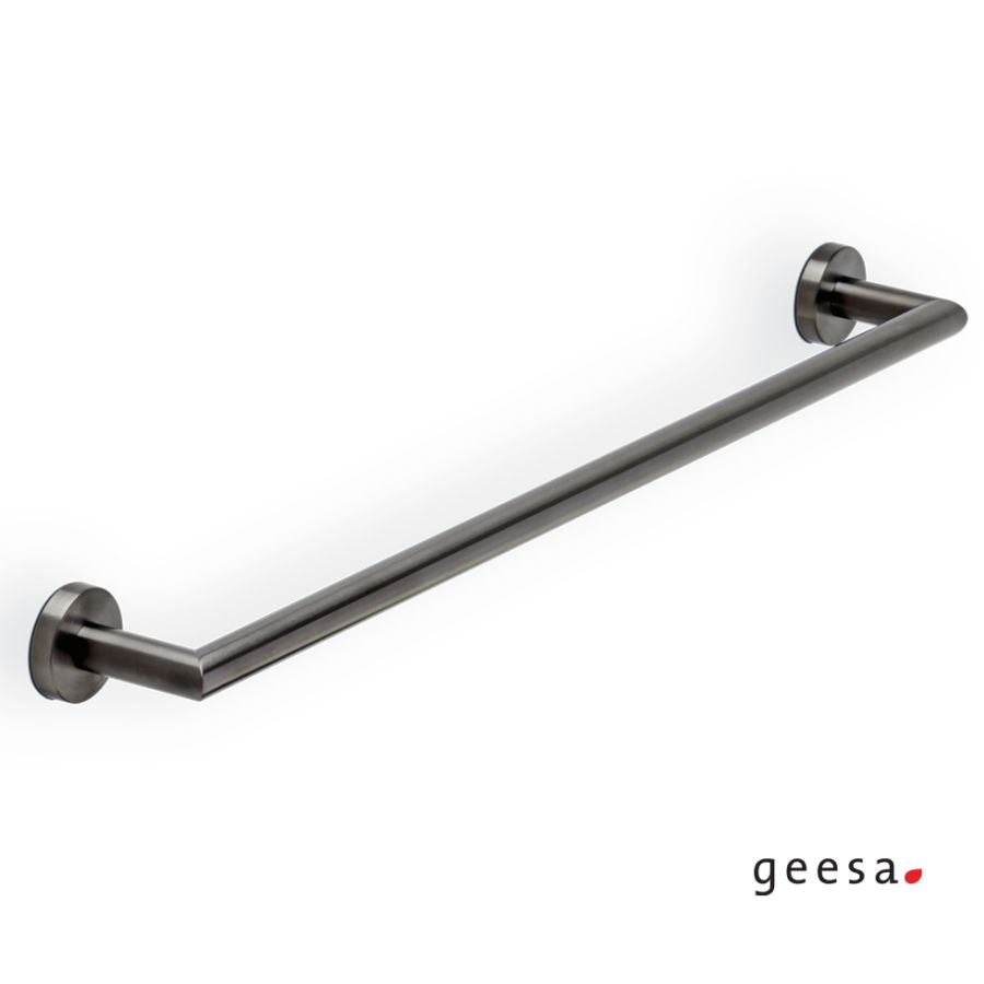Πετσετοκρεμάστρα Σταθερή 60εκ. NEMOX Geesa Inox Black Brushed 6507/60-410