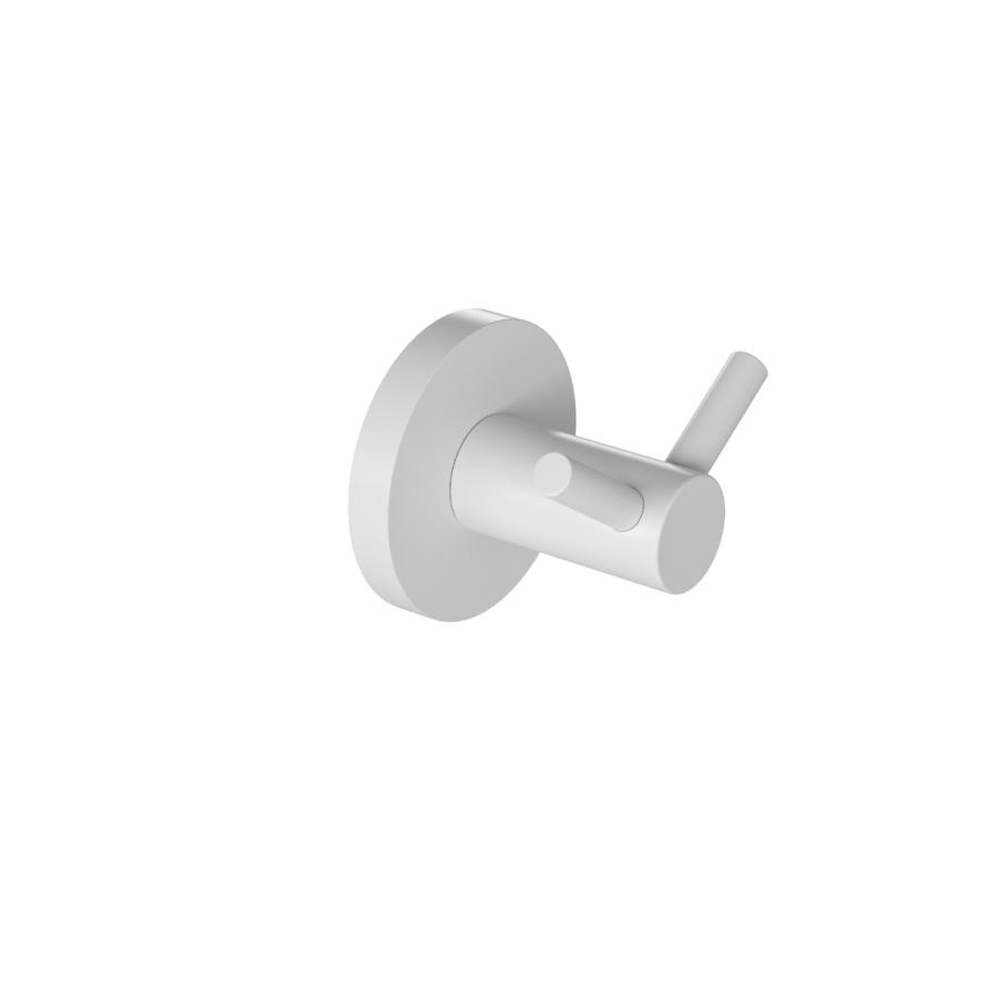 Άγκιστρο Διπλό V Λευκό Ματ Verdi Sigma White Matt 3031201