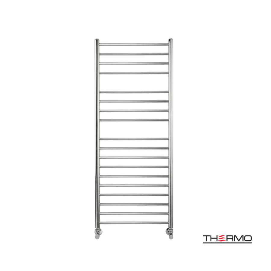 Θερμαινόμενη Πετσετοκρεμάστρα μπάνιου Inox BELLAVIA 120x50 Brushed BEL12050-111