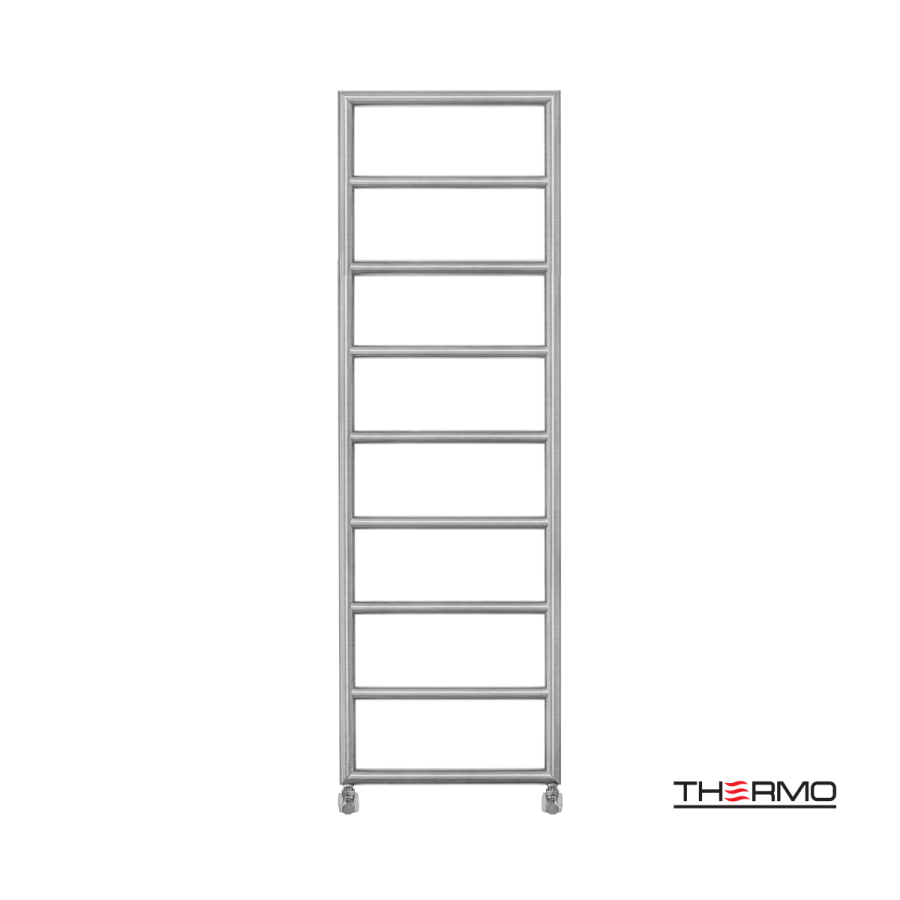 Θερμαινόμενη Πετσετοκρεμάστρα μπάνιου Inox TEMPO 150x50 Brushed TEM15050-111