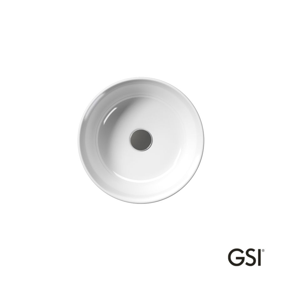 Νιπτήρας Πορσελάνης Kube-X Φ40 GSI White 9426-300