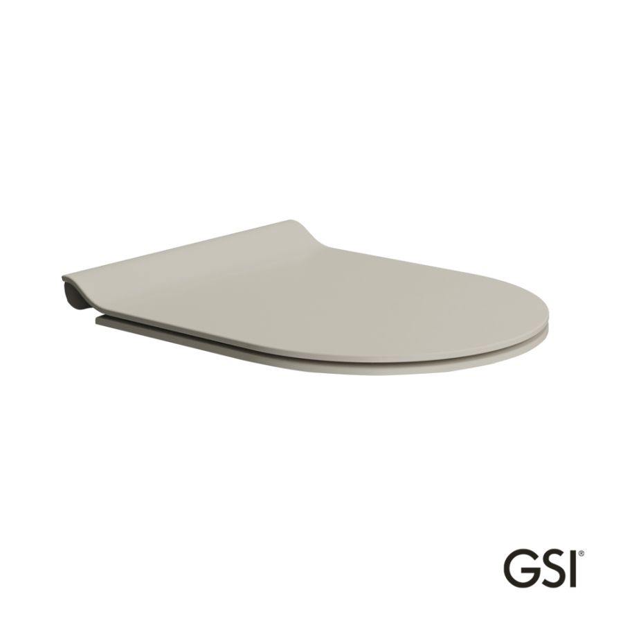 Κάλυμμα Λεκάνης Norm, Pura, Kube, Super Slim Soft Close GSI Creta MS86SC-520