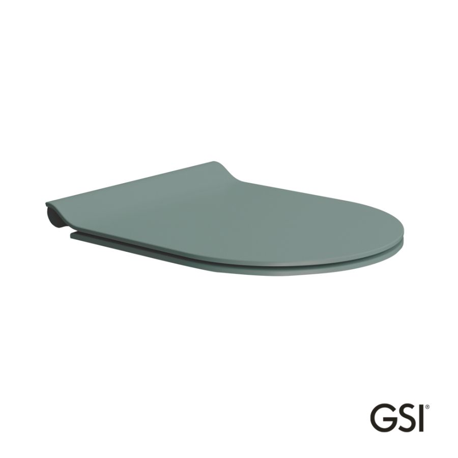 Κάλυμμα Λεκάνης Norm, Pura, Kube, Super Slim Soft Close GSI  Agave MS86SC-901