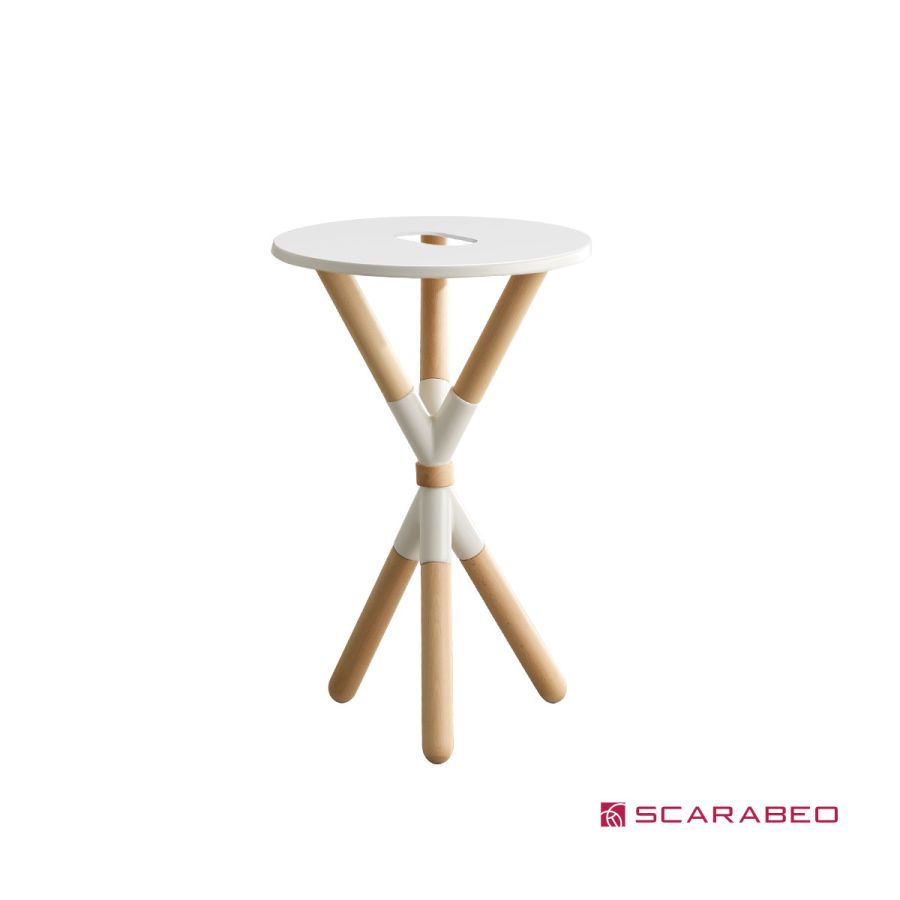 Έπιπλο μπάνιου Cross χωρίς οπή για μπαταρία πάγκου και νιπτήρα, Scarabeo Pearl (White) 2501F0-9841