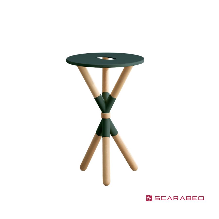 Έπιπλο μπάνιου Cross χωρίς οπή για μπαταρία πάγκου και νιπτήρα, Scarabeo Musk (verde) 2501F0-9855