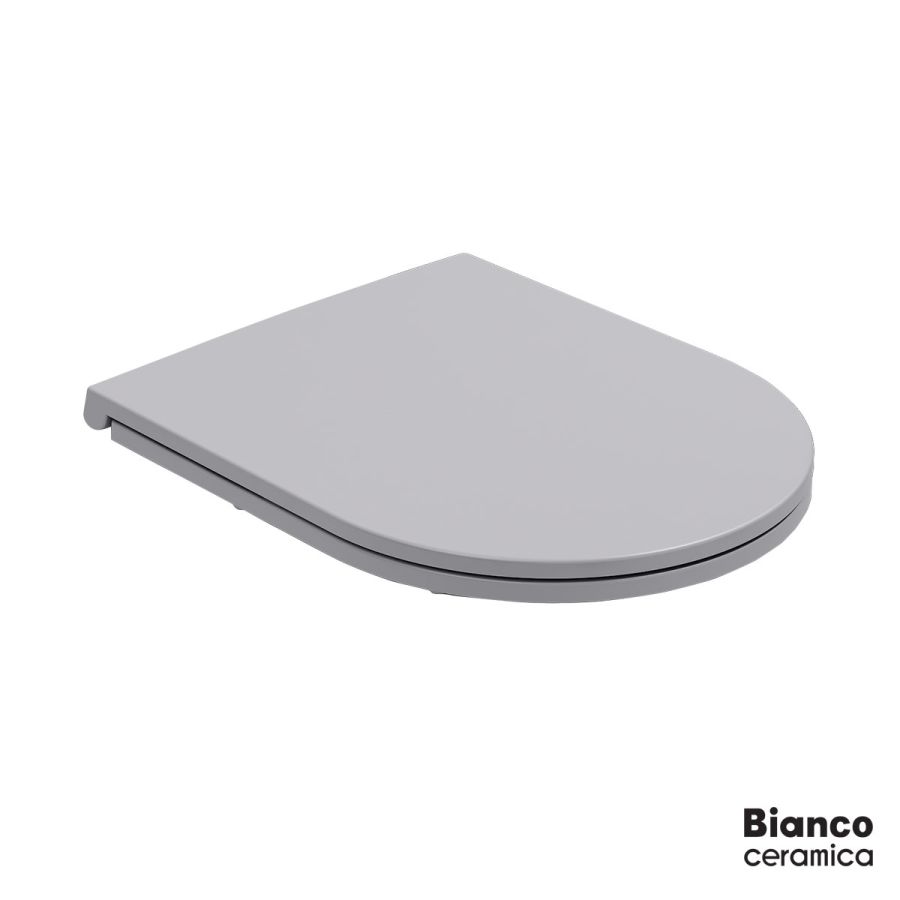 Κάλυμμα Λεκάνης LENTA Slim soft close Bianco Ceramica Stone Grey MS38C-440