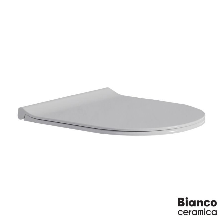 Κάλυμμα Λεκάνης REMO Slim Soft Close Bianco Ceramica White Matt 9200SC-301