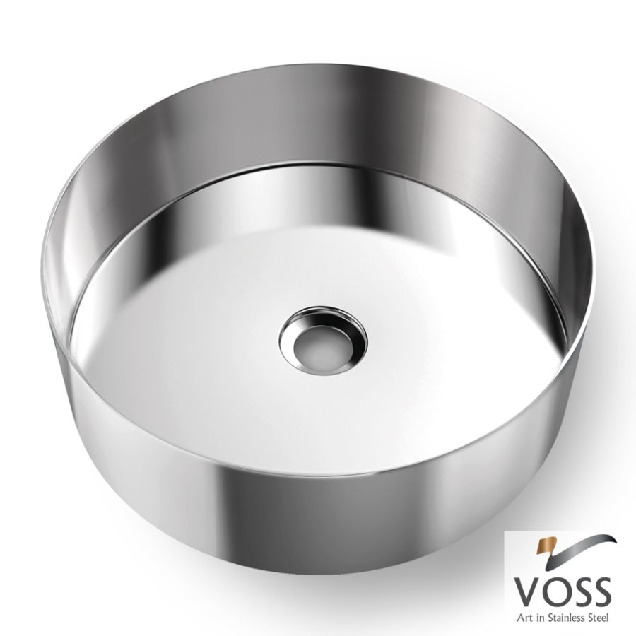 Νιπτήρας Milo Φ40 voss Inox Brushed V1040-111