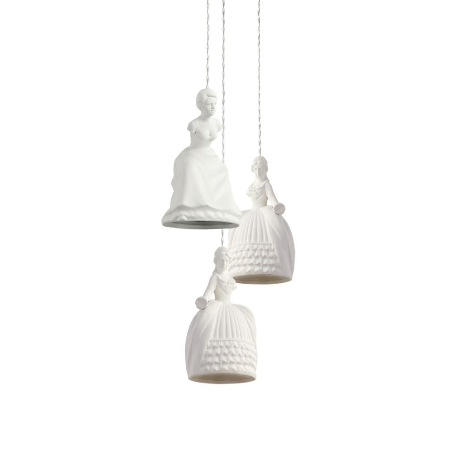 SE171-3 HANDAN & LATIFE WHITE PENDANT Ε2+ HOMELIGHTING 77-3677