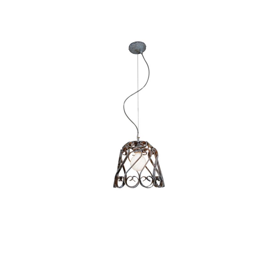 HL-3586-1PS LEWIS COPPER GREEN PENDANT HOMELIGHTING 77-4007
