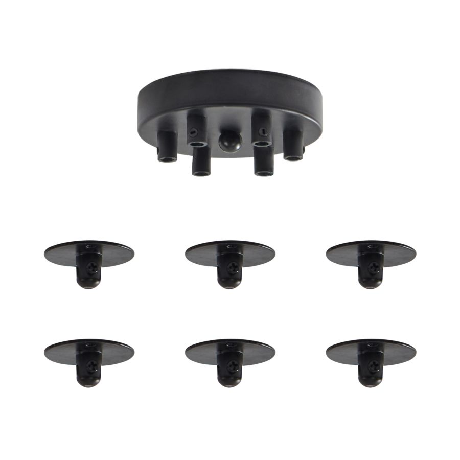 SE21-AC-BL6 BLACK BASE # HOMELIGHTING 77-8244