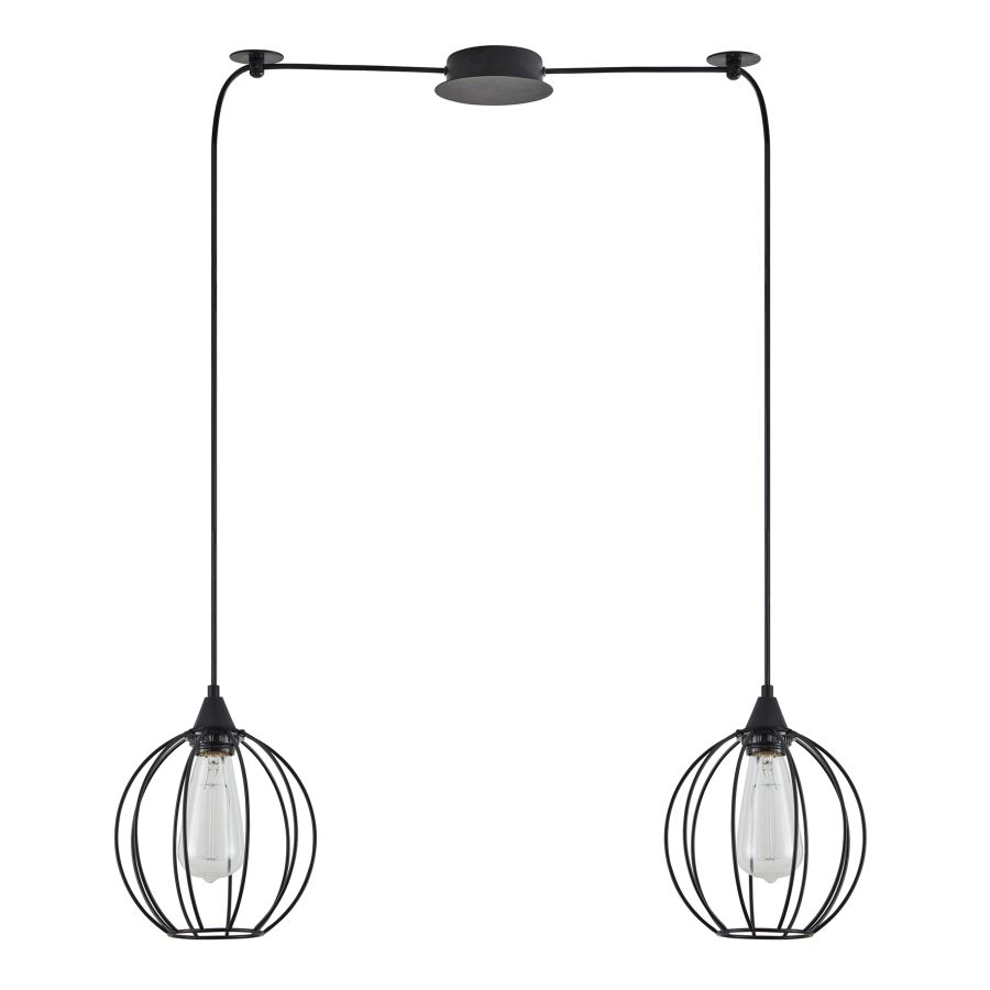 SE21-BL-B10-BL2-GR2 ADEPT PENDANT Black Metal Grid Pendant+ HOMELIGHTING 77-8756