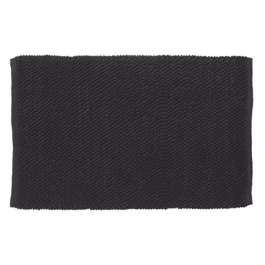 Delhi 60x90 dark grey πατάκι μπάνιου Sealskin 800109