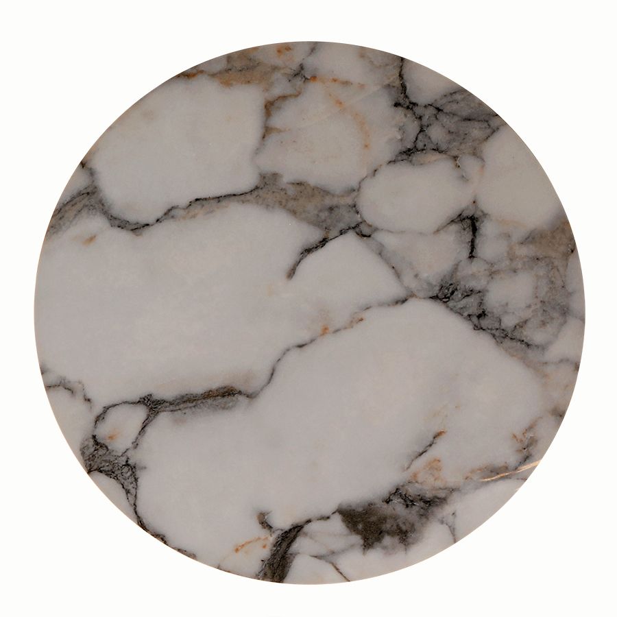 Φωτιστικό Απλίκα Επιτοίχια Λευκή Πέτρα D30m Led 12w 3000K 1500lm Sun Light BIANCA-30