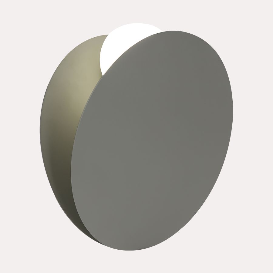 Απλίκα Επιτοίχια Λαδί 30cm Led 6w 3300Κ 380lm Sun Light DAISY-6W-GR