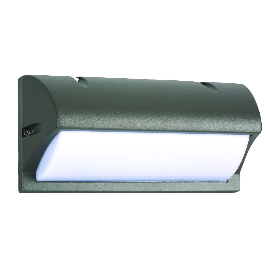 Φωτιστικό Επιτοίχιο Εξ.Χώρου IP44 1xE27 25x11,5xH12cm Χυτό Αλουμίνιο Γραφίτης Sun Light G0334