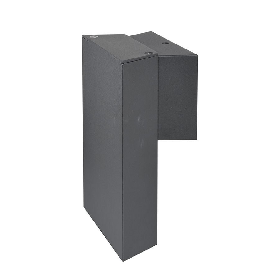 Φωτιστικό Επιτοίχιο Εξ.Χώρου IP54 Led 3x1w 3000K 9,2x6,5xH17cm Χυτό Αλουμίνιο Γραφίτης Sun Light GL13403