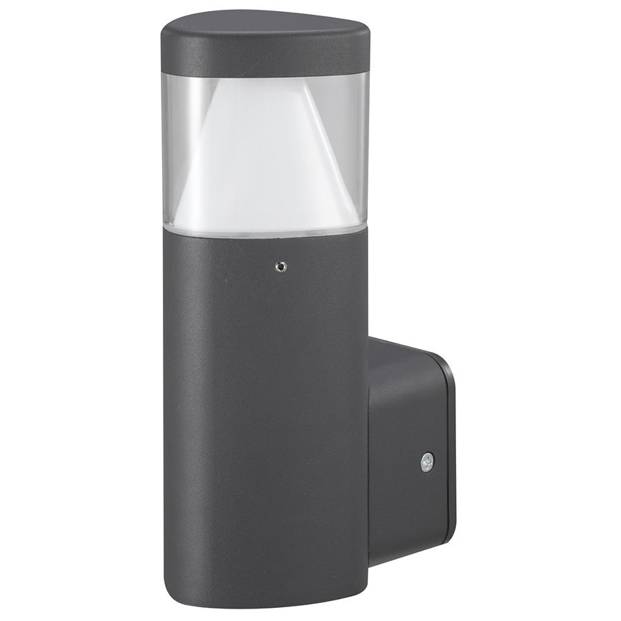 Φωτιστικό Επιτοίχιο Εξ.Χώρου IP54 Led 6w 3000K 11xH20cm Χυτό Αλουμίνιο Γραφίτης Sun Light GL13704