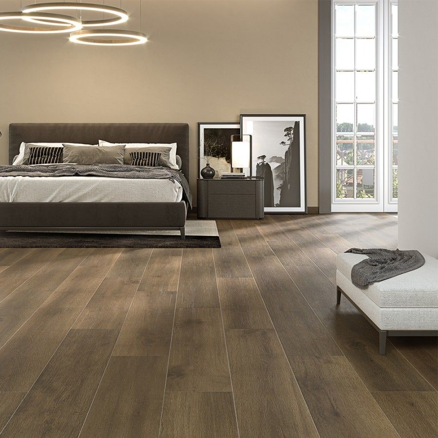 Πλακάκι Δαπέδου Τύπου Ξύλου Πορσελανάτο 23x120cm Boreal Nut Mat