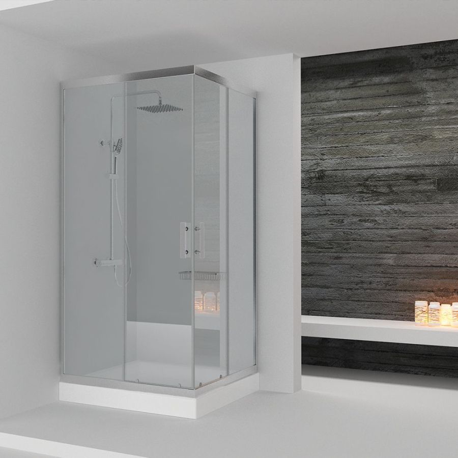 Orabella Vitalia Square Easy Fix H200 150X150 - Καμπίνα Τετράγωνη 30574