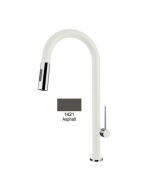 Μπαταρία Κουζίνας με Συρόμενο Ντους Cristalite Asphait Armando Vicario 48780-1421