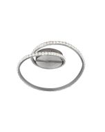 Φωτιστικό Οροφής Ø45 εκ.Led 19w Control RGB-3000Κ 1700lm Χρώμα Αλουμινίου Trio Lightingr RL Rubin R62021105