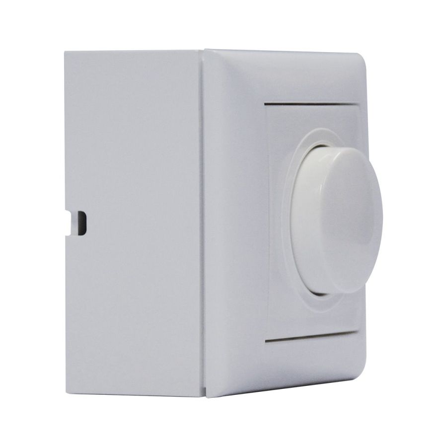 Dimmer A/R Aller Retour Εξωτερικό Λευκό 1000 watt Ωμικό Φορτίο 125watt Led Cubic 00013