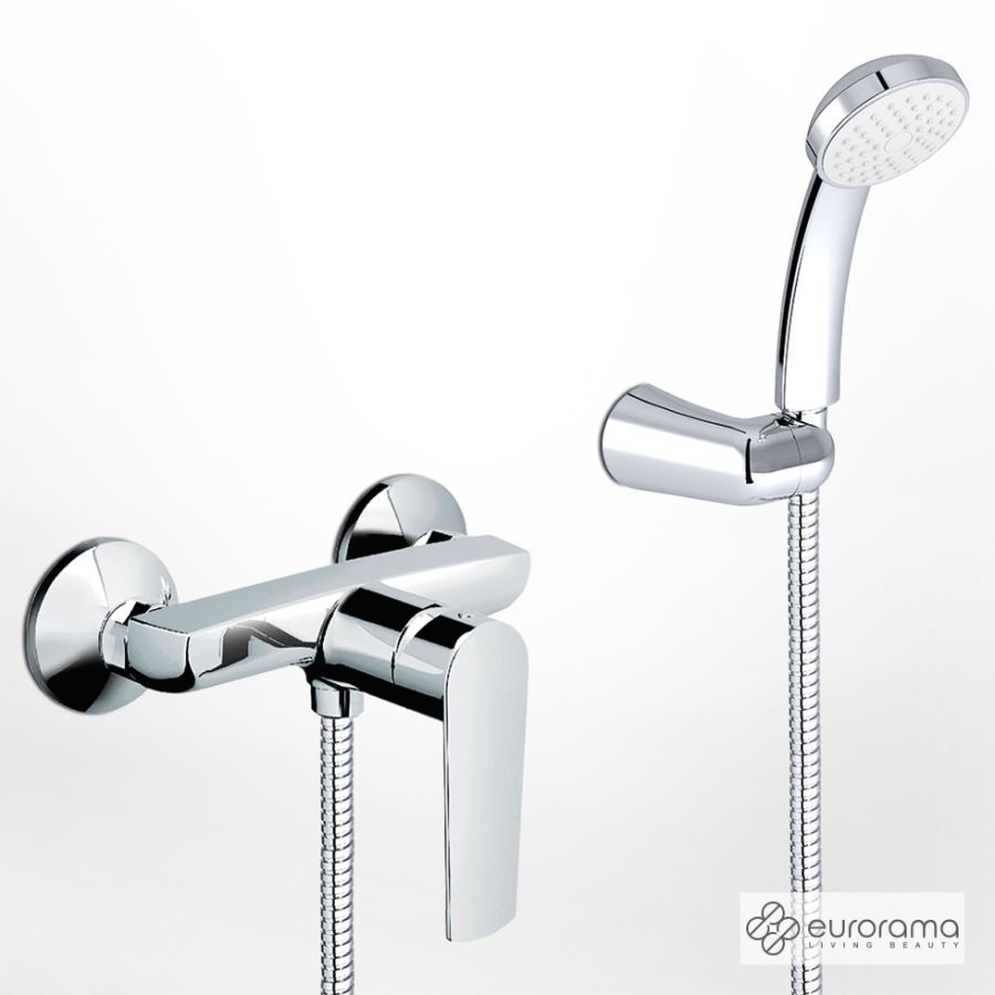 Μπαταρία Ντουζιέρας Klint Eurorama Chrome 142150-100