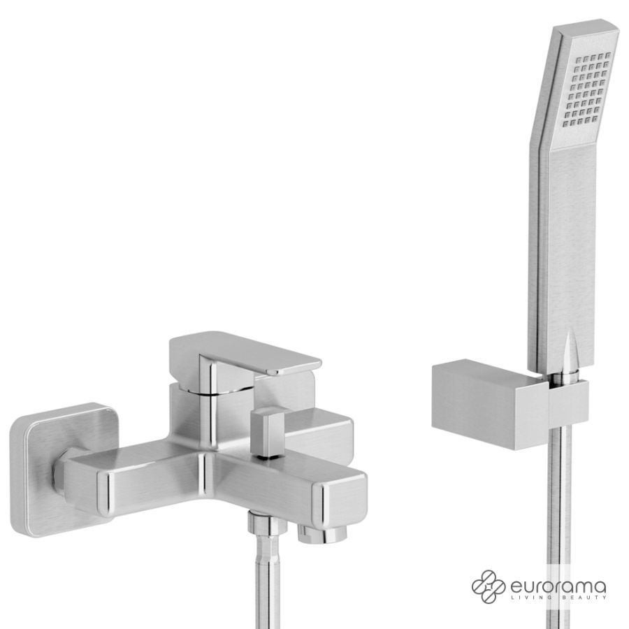 Μπαταρία Λουτρού Quadra Eurorama Inox 144210-110