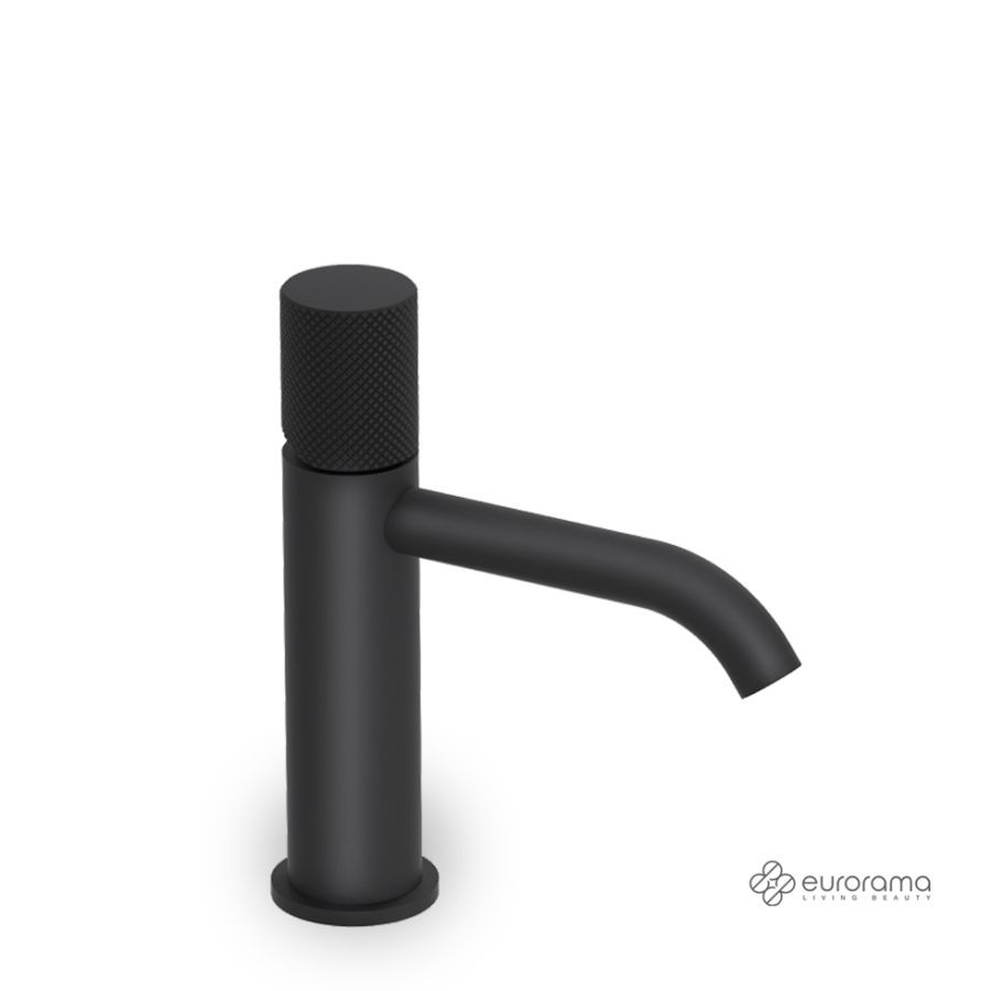 Μπαταρία Νιπτήρα με Βαλβίδα Clic-Clac Eletta Tecno Eurorama Black Matt 167309-400