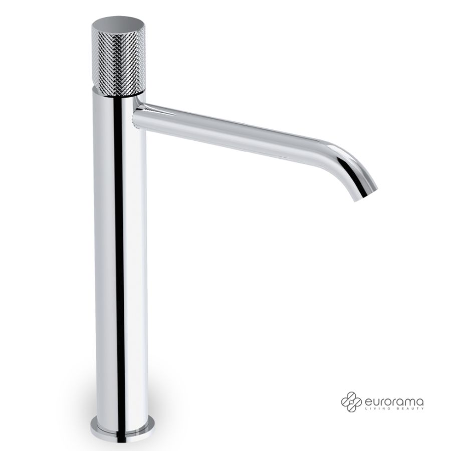 Μπαταρία Νιπτήρα Υψηλή με Βαλβίδα Clic-Clac Eletta Tecno Eurorama Chrome 167309P-100