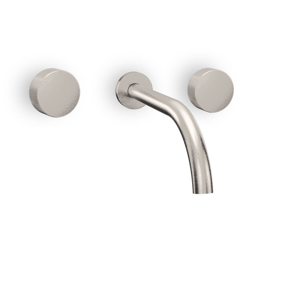 Μπαταρία Νιπτήρα Τοίχου 3 οπών Eletta Tecno Eurorama Inox 167901-110