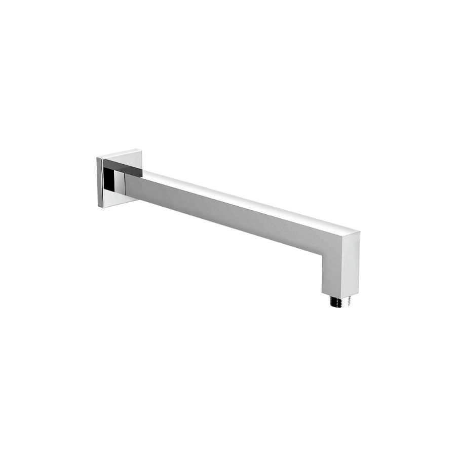 Βραχίονας Τοίχου Τετράγωνος 25x25mm 35εκ., Eurorama Chrome C23500-100