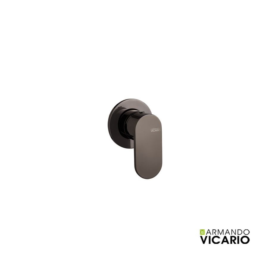 Μίκτης Εντοιχισμού 1 Εξόδου Slim Vicario Black Chrome 500050-405