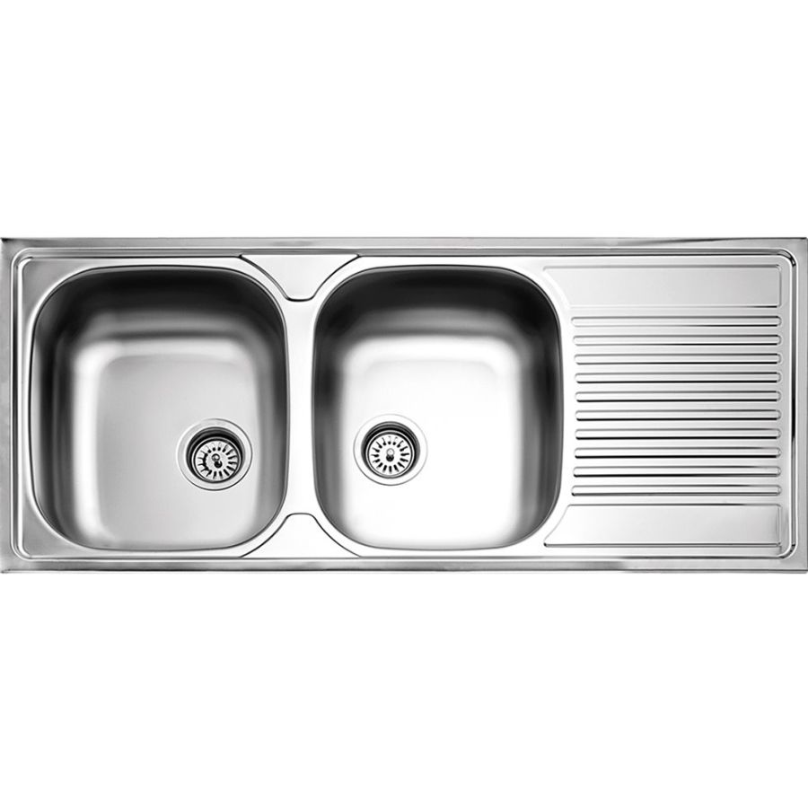 Νεροχύτης Ένθετος 116*50εκ. για ερμάριο 80 εκ.Fortinox Valey 25210