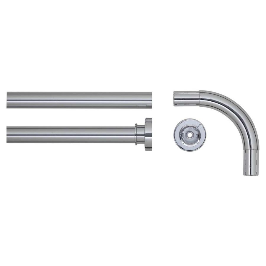 90x90 Ø 28 mm chrome βραχίονας μπάνιου γωνιακός Sealskin 276666218