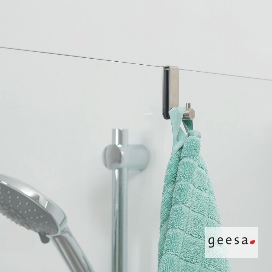 Άγκιστρο πόρτας μπάνιου μονό Tiger Geesa Inox 11183-110