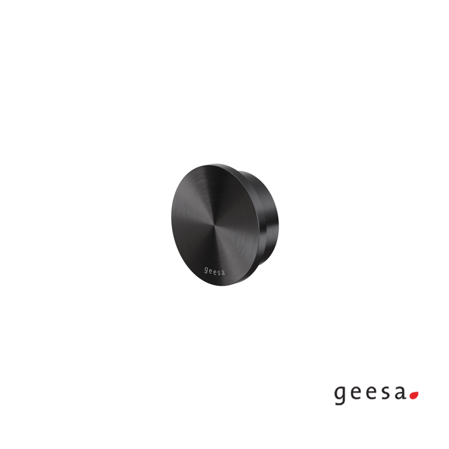 Άγκιστρο μπάνιου μονό 1,9εκ. Φ54 OPAL Geesa Inox PVD Black Brushed 7245-411