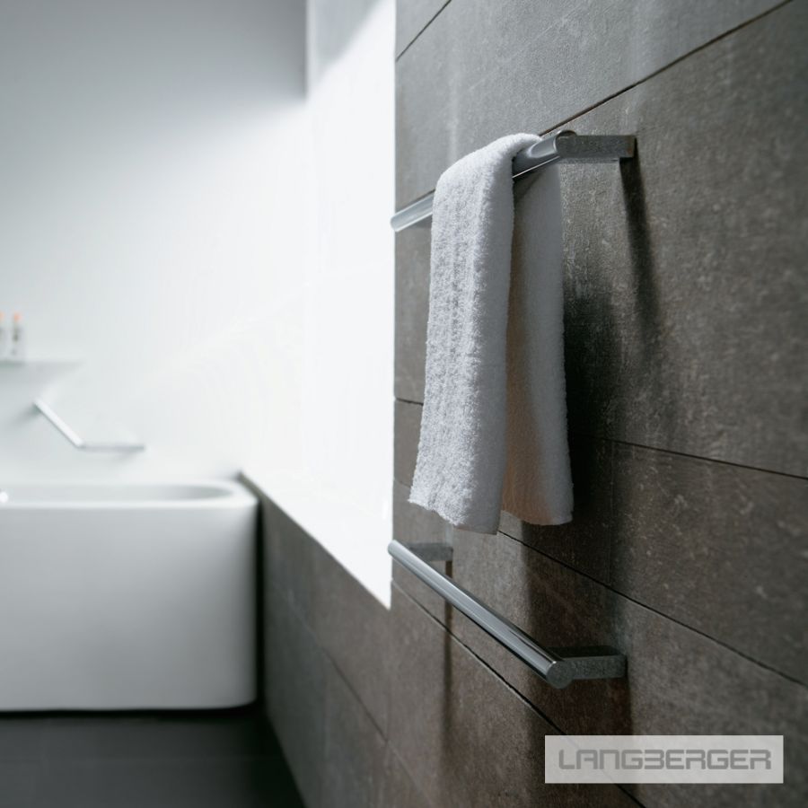 Πετσετοκρεμάστρα Σταθερή Μονή 60εκ. Langberger Chrome 21280-01A