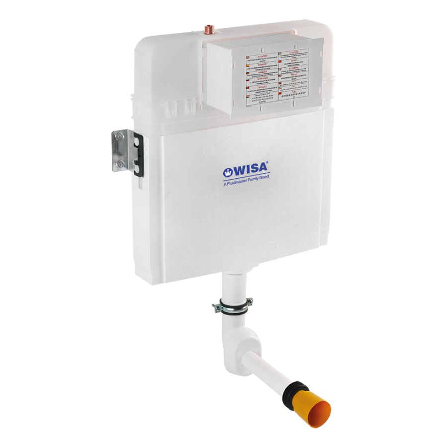 Εντοιχιζόμενο Καζανάκι Slim Basic για λεκάνη υψηλής πίεσης, WISA (8050452955G) 2955