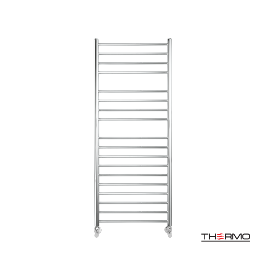 Θερμαινόμενη Πετσετοκρεμάστρα μπάνιου Inox BELLAVIA 120x50 polished BEL12050-110